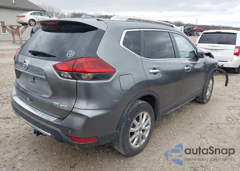 2019 Nissan Rogue Sv from USA, damaged, VIN 5N1AT2MV6KC768916